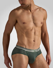 Load image into Gallery viewer, Racer Mesh Brief - Hunter Green