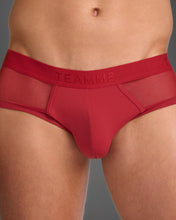 Load image into Gallery viewer, Score Sheer Brief - Jester Red