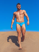 Load image into Gallery viewer, Torrent Swim Brief - Aqua