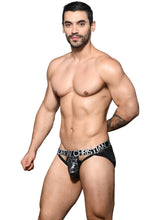 Load image into Gallery viewer, Metallic Leopard Brief