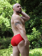 Load image into Gallery viewer, Torrent Swim Brief - Red