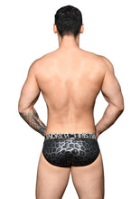 Load image into Gallery viewer, Metallic Leopard Brief