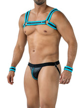 Load image into Gallery viewer, R4VAGE by C4M Turquoise Fantasy Total Look (Black / Turquoise)
