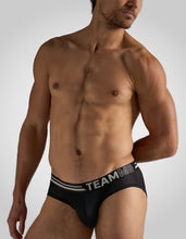 Load image into Gallery viewer, Racer Mesh Brief - Jet Black
