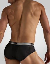 Load image into Gallery viewer, Racer Mesh Brief - Jet Black
