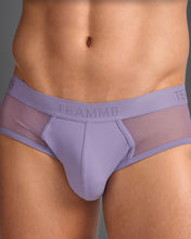 Load image into Gallery viewer, Score Sheer Brief - Lilac Dusk
