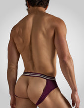 Load image into Gallery viewer, Racer Mesh Jockstrap - Eggplant
