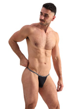 Load image into Gallery viewer, Glide Micro Thong - Onyx
