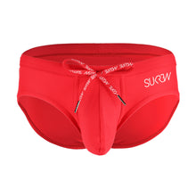 Load image into Gallery viewer, Torrent Swim Brief - Red
