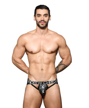 Load image into Gallery viewer, Metallic Leopard Brief
