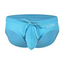 Load image into Gallery viewer, Torrent Swim Brief - Aqua
