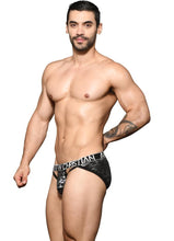 Load image into Gallery viewer, Metallic Leopard Brief
